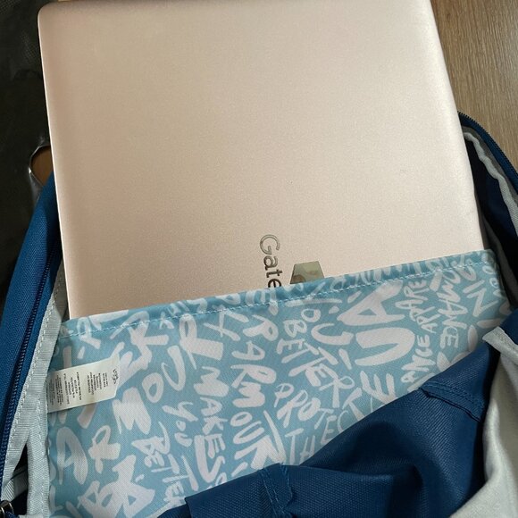 FIRM. Under Armour Storm TEAL Hustle Lite backpack Laptop bag, College, Camping - Picture 14 of 15